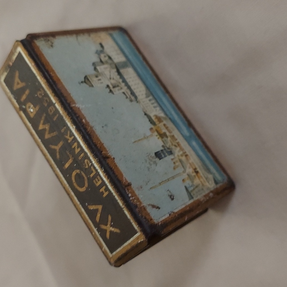 TÄNDSTICKSASK, XV Olympia Helsingfors 1952  AB. Finnish Matchbox Souvenir